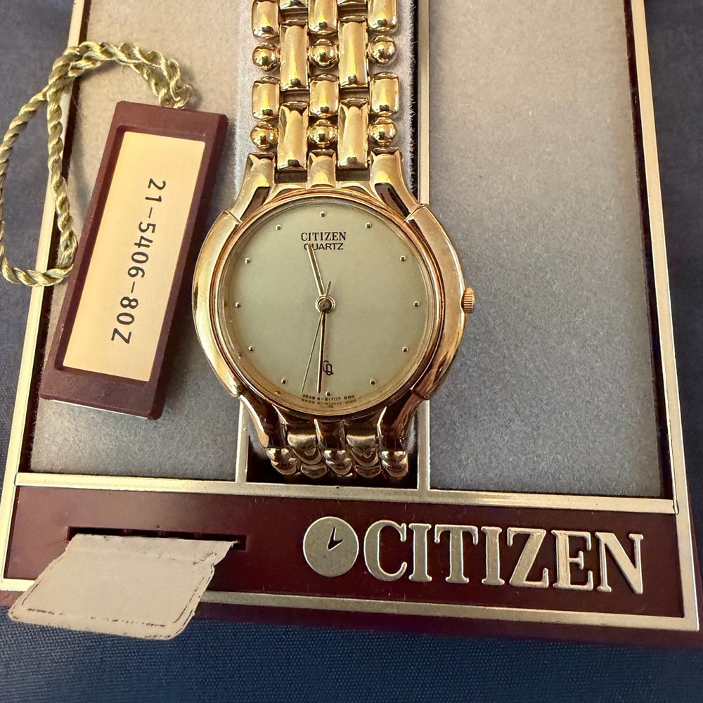 Citizen Gold Quartz Men's Watch